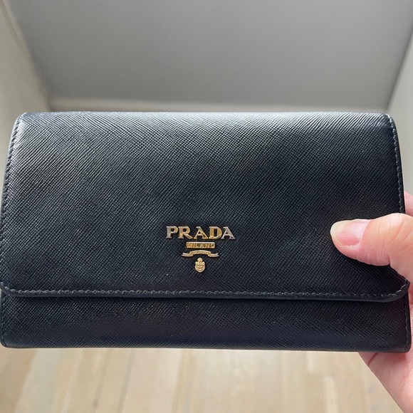 ❌SOLD❌Prada Saffiano crossbody wallet - Picture 12 of 13